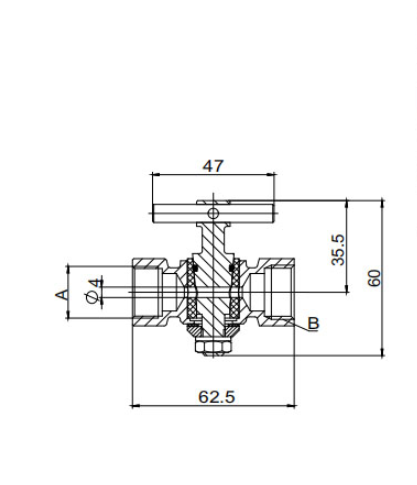 米兰app下载免费安装苹果手机黄铜旋塞阀851/852A结构图