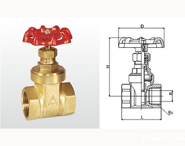 米兰app下载免费安装苹果手机黄铜闸阀 (足通孔）结构图