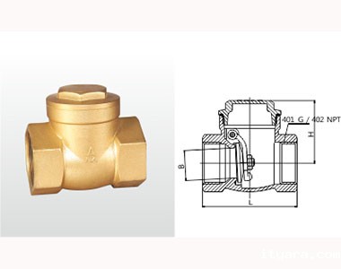 米兰app下载免费安装苹果手机黄铜止回阀401_402结构图 米兰app下载免费安装苹果手机黄铜止回阀401_402结构图