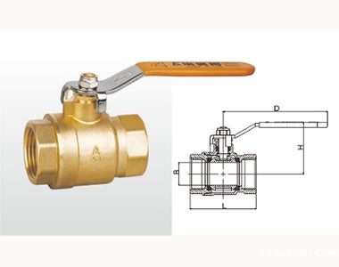 米兰app下载免费安装苹果手机黄铜球阀（足通孔）298