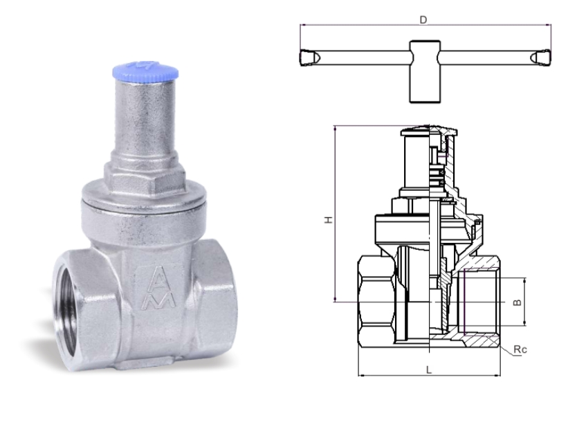 米兰app下载免费安装苹果手机不锈钢带锁闸阀8136结构图